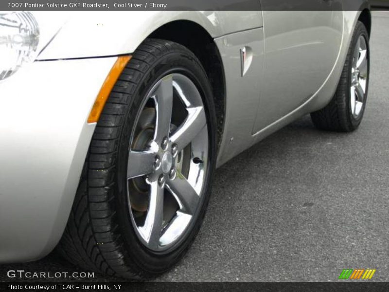 Cool Silver / Ebony 2007 Pontiac Solstice GXP Roadster