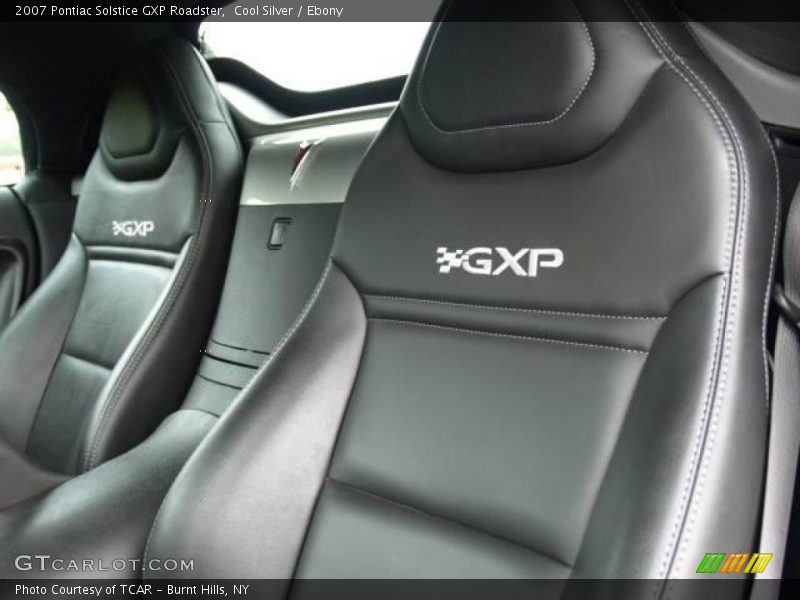 Cool Silver / Ebony 2007 Pontiac Solstice GXP Roadster