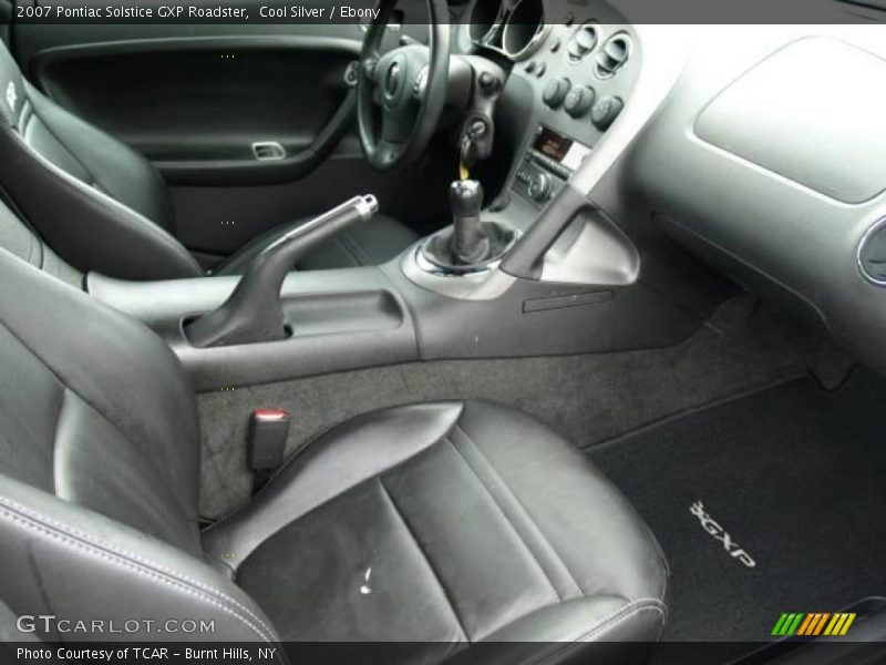 Cool Silver / Ebony 2007 Pontiac Solstice GXP Roadster