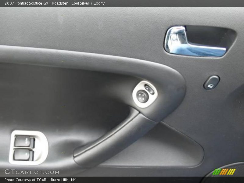 Cool Silver / Ebony 2007 Pontiac Solstice GXP Roadster