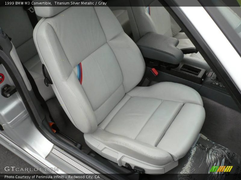 Titanium Silver Metallic / Gray 1999 BMW M3 Convertible