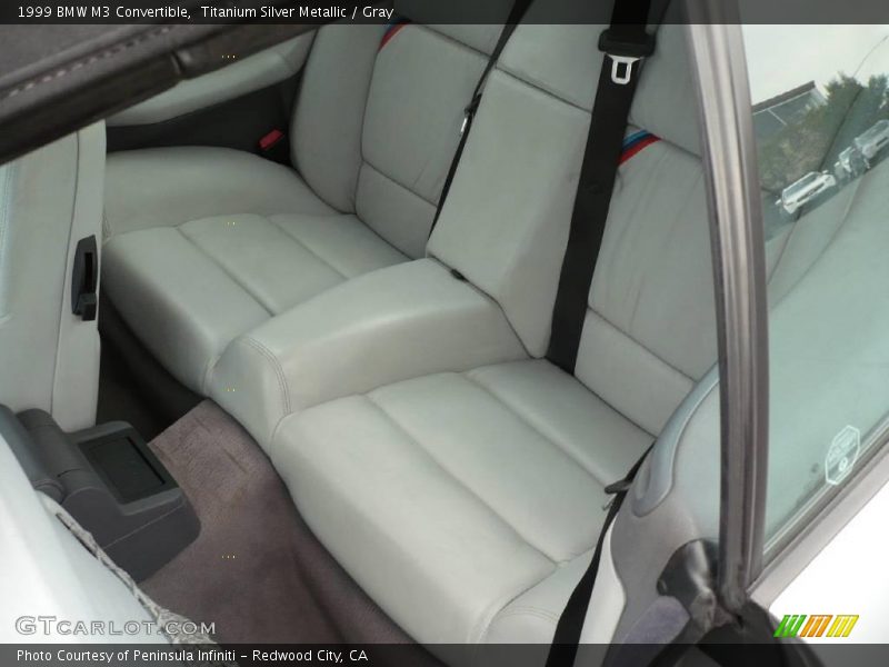 Titanium Silver Metallic / Gray 1999 BMW M3 Convertible