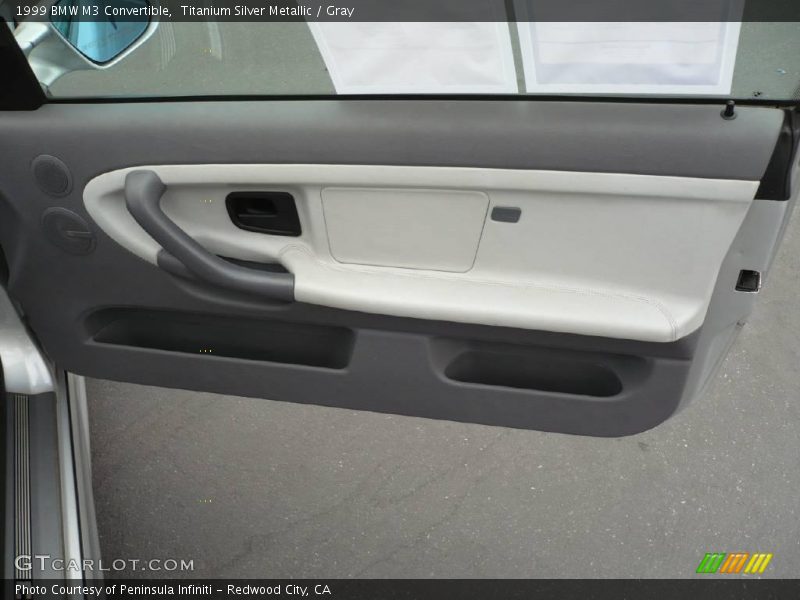 Titanium Silver Metallic / Gray 1999 BMW M3 Convertible