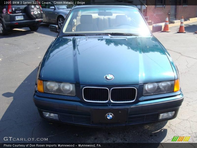 Green Metallic / Beige 1995 BMW 3 Series 325is Coupe
