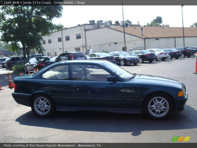 Green Metallic / Beige 1995 BMW 3 Series 325is Coupe