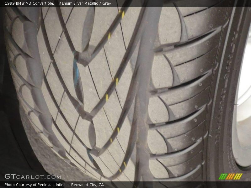 Titanium Silver Metallic / Gray 1999 BMW M3 Convertible