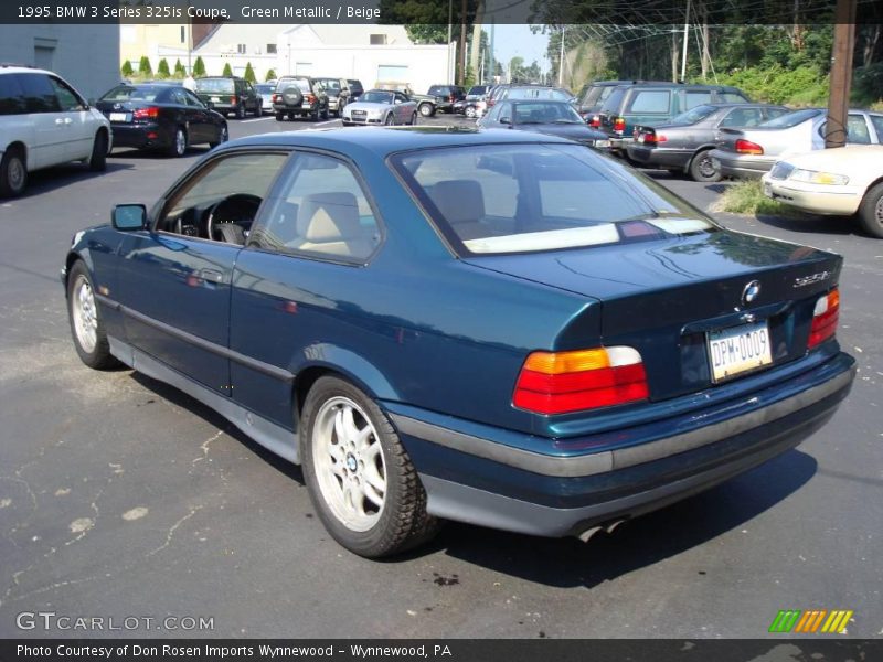 Green Metallic / Beige 1995 BMW 3 Series 325is Coupe
