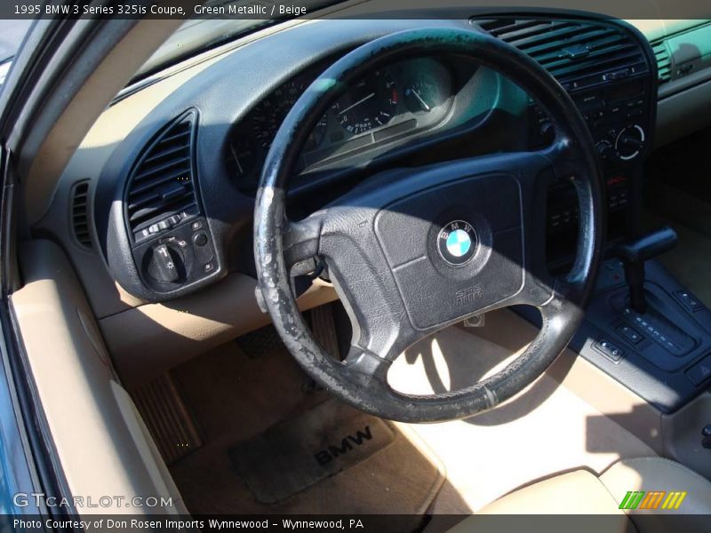 Green Metallic / Beige 1995 BMW 3 Series 325is Coupe