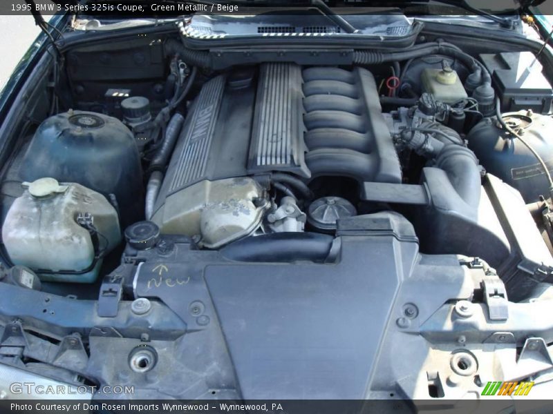 Green Metallic / Beige 1995 BMW 3 Series 325is Coupe