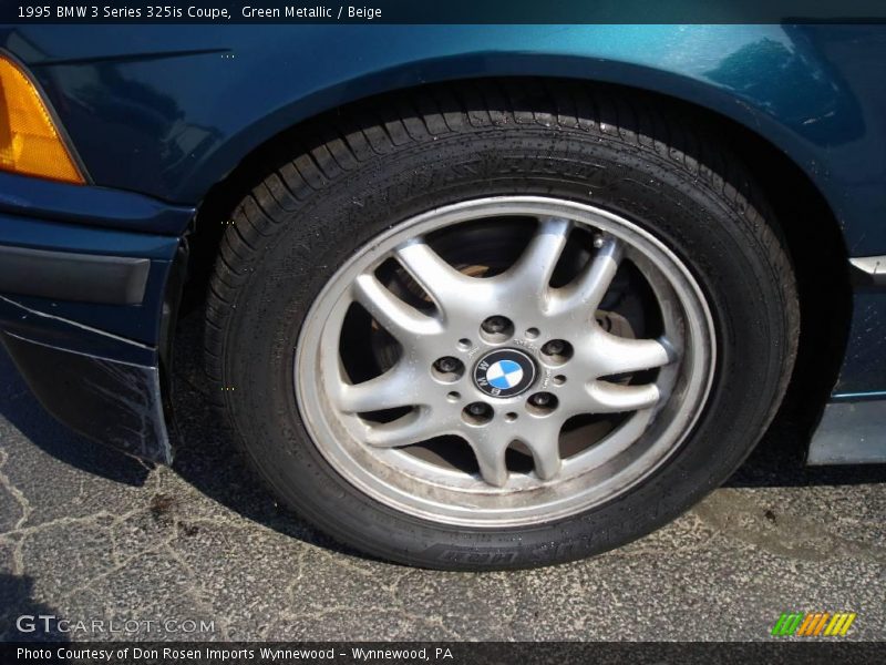 Green Metallic / Beige 1995 BMW 3 Series 325is Coupe