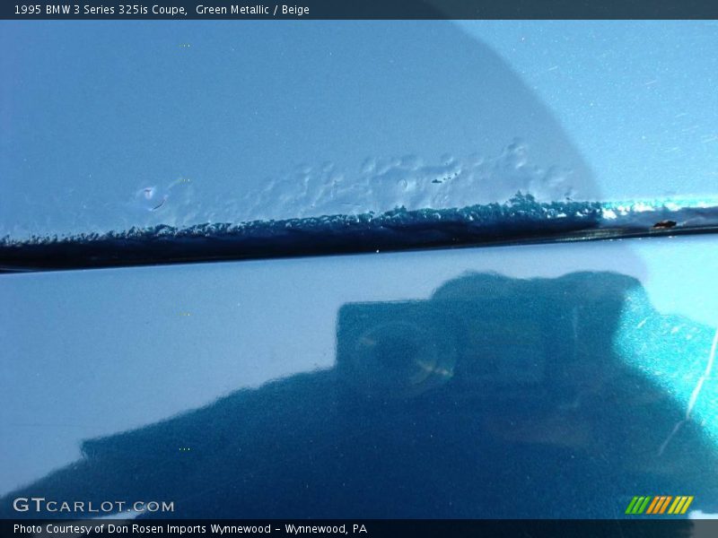 Green Metallic / Beige 1995 BMW 3 Series 325is Coupe