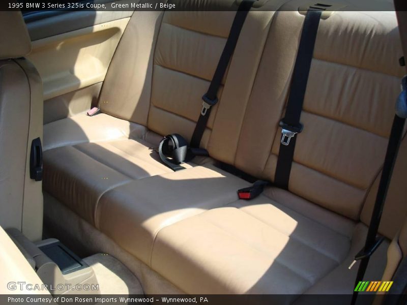 Green Metallic / Beige 1995 BMW 3 Series 325is Coupe