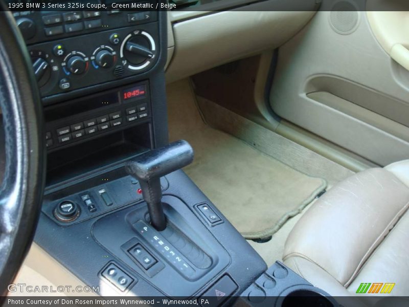 Green Metallic / Beige 1995 BMW 3 Series 325is Coupe