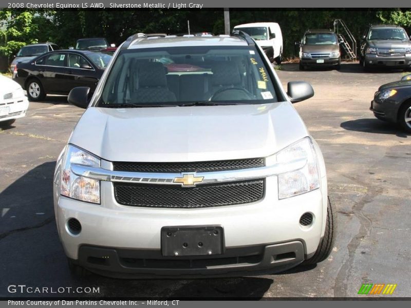 Silverstone Metallic / Light Gray 2008 Chevrolet Equinox LS AWD