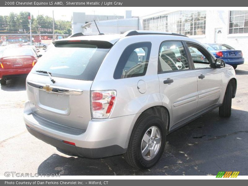Silverstone Metallic / Light Gray 2008 Chevrolet Equinox LS AWD