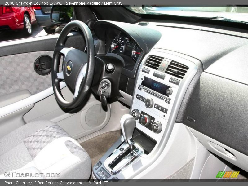 Silverstone Metallic / Light Gray 2008 Chevrolet Equinox LS AWD