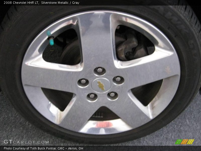 Silverstone Metallic / Gray 2008 Chevrolet HHR LT