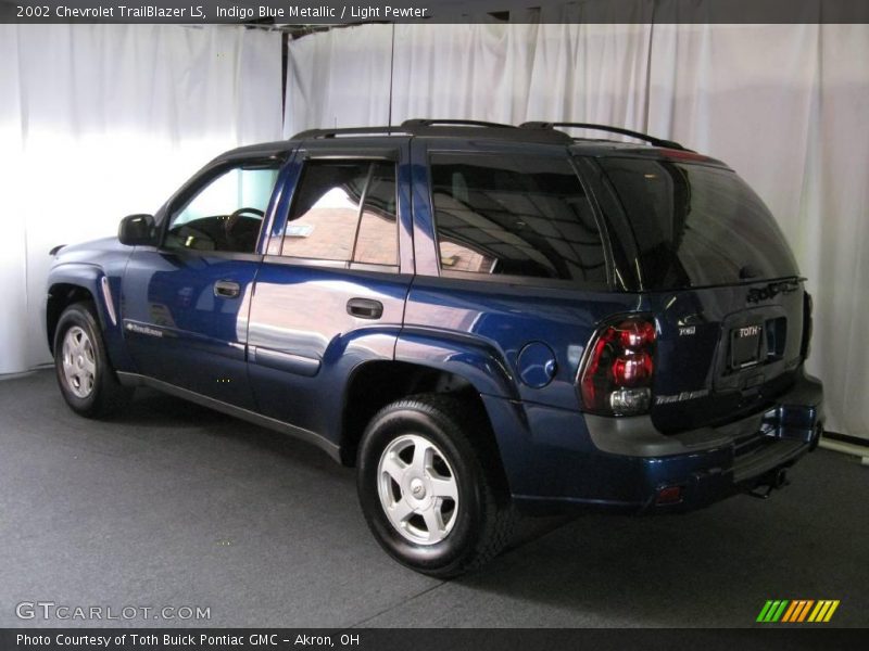 Indigo Blue Metallic / Light Pewter 2002 Chevrolet TrailBlazer LS
