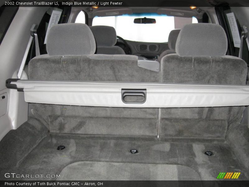 Indigo Blue Metallic / Light Pewter 2002 Chevrolet TrailBlazer LS