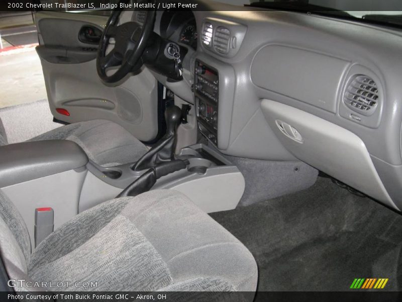 Indigo Blue Metallic / Light Pewter 2002 Chevrolet TrailBlazer LS