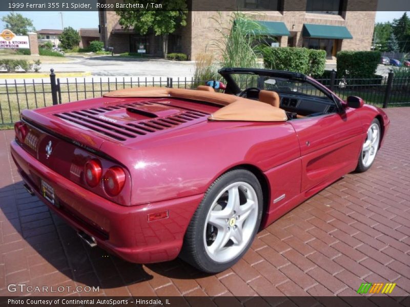 Rosso Barchetta / Tan 1999 Ferrari 355 F1 Spider