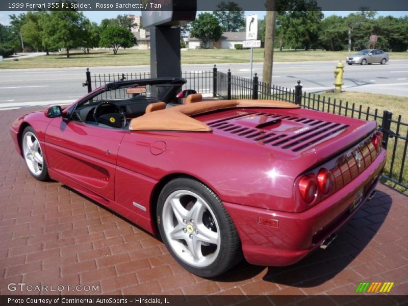 Rosso Barchetta / Tan 1999 Ferrari 355 F1 Spider