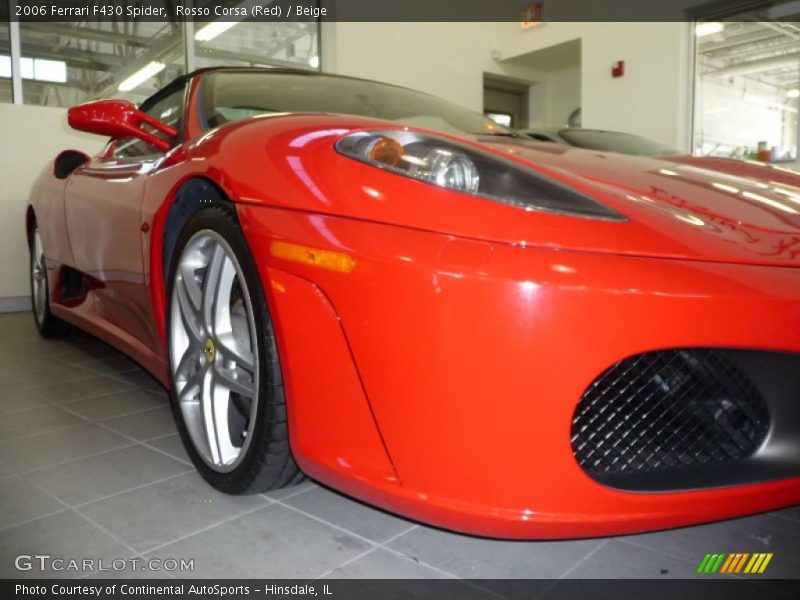 Rosso Corsa (Red) / Beige 2006 Ferrari F430 Spider
