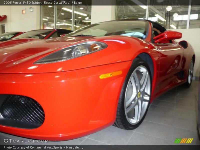 Rosso Corsa (Red) / Beige 2006 Ferrari F430 Spider