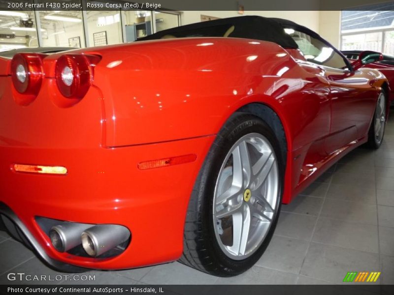 Rosso Corsa (Red) / Beige 2006 Ferrari F430 Spider