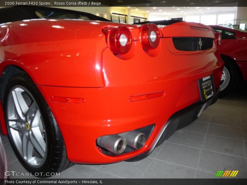 Rosso Corsa (Red) / Beige 2006 Ferrari F430 Spider