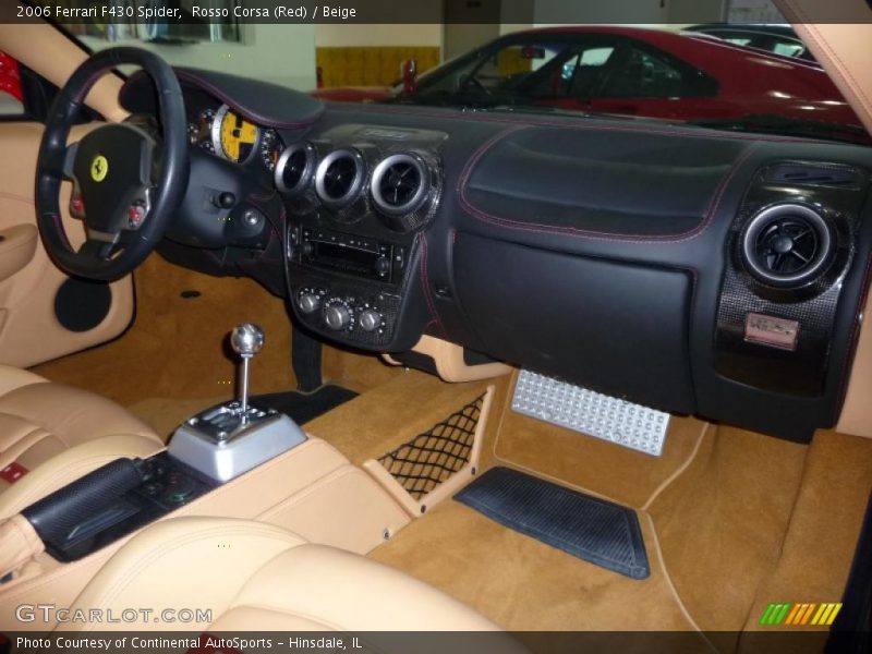 Rosso Corsa (Red) / Beige 2006 Ferrari F430 Spider