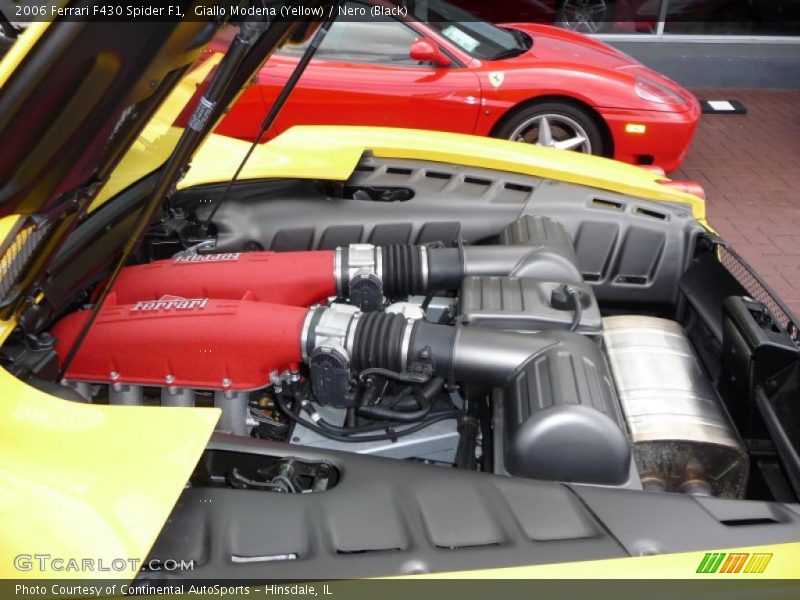 Giallo Modena (Yellow) / Nero (Black) 2006 Ferrari F430 Spider F1