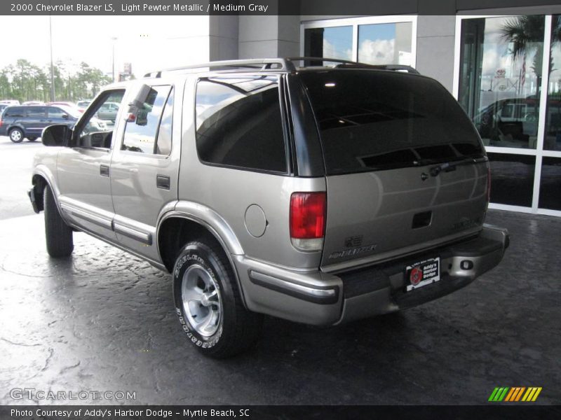 Light Pewter Metallic / Medium Gray 2000 Chevrolet Blazer LS