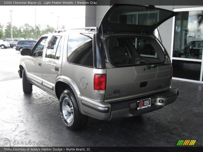 Light Pewter Metallic / Medium Gray 2000 Chevrolet Blazer LS