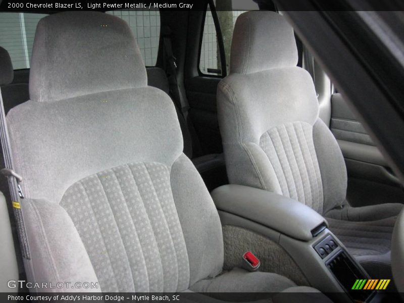 Light Pewter Metallic / Medium Gray 2000 Chevrolet Blazer LS