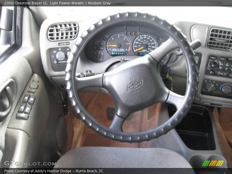 Light Pewter Metallic / Medium Gray 2000 Chevrolet Blazer LS