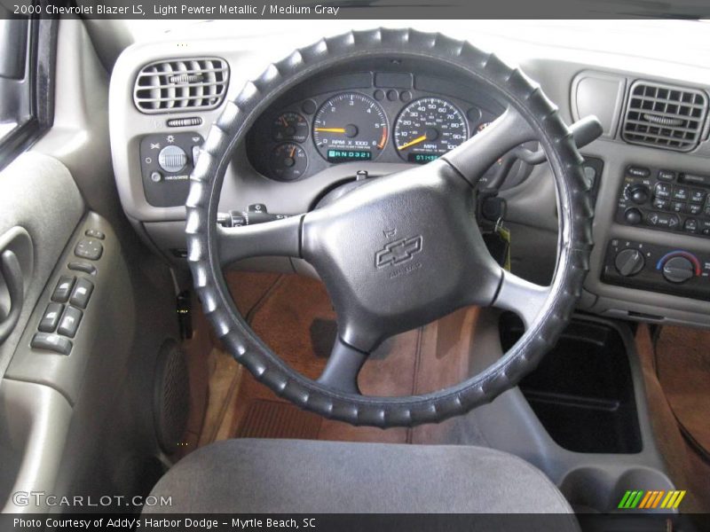 Light Pewter Metallic / Medium Gray 2000 Chevrolet Blazer LS