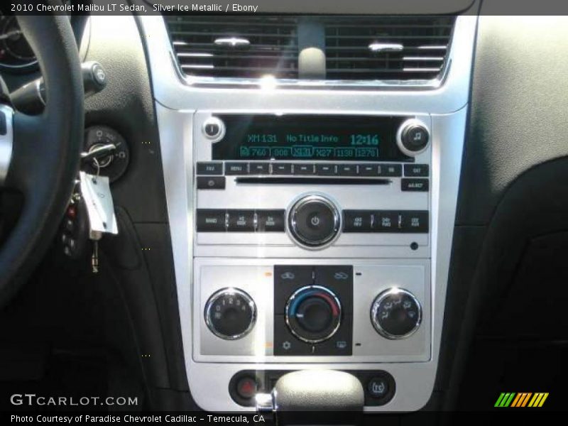 Silver Ice Metallic / Ebony 2010 Chevrolet Malibu LT Sedan