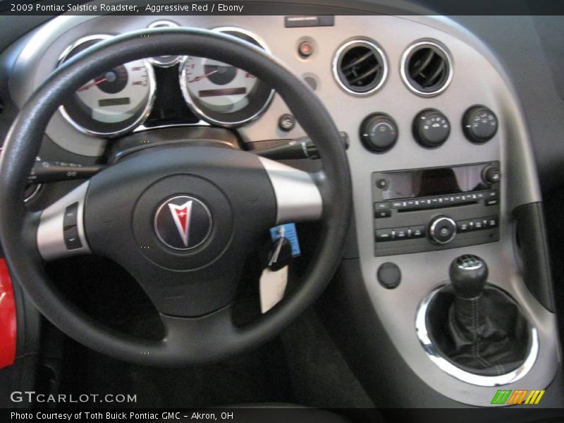 Aggressive Red / Ebony 2009 Pontiac Solstice Roadster