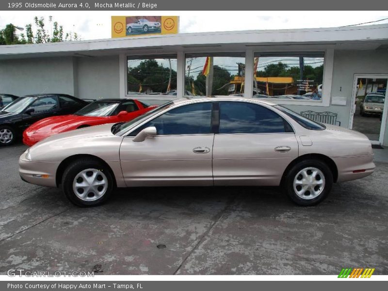 Mocha Metallic / Beige 1995 Oldsmobile Aurora 4.0