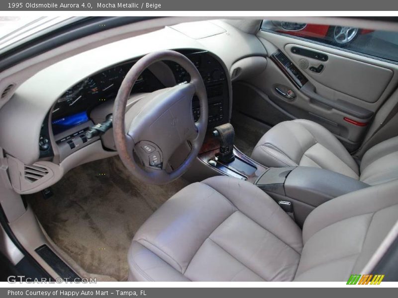 Mocha Metallic / Beige 1995 Oldsmobile Aurora 4.0