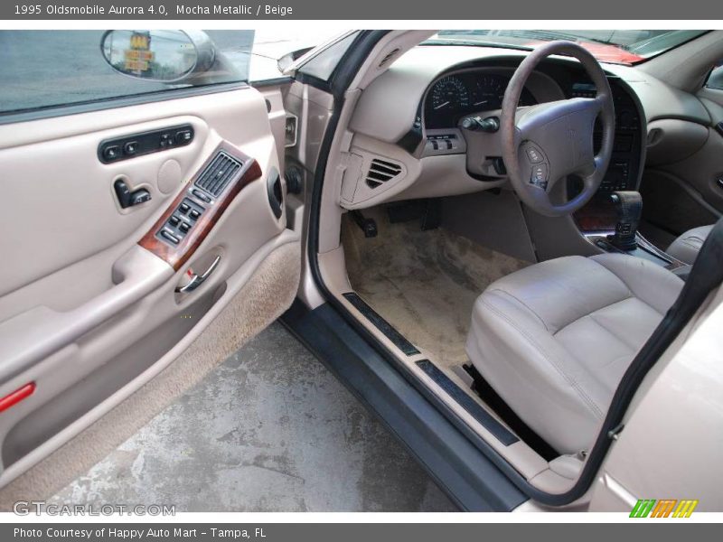 Mocha Metallic / Beige 1995 Oldsmobile Aurora 4.0