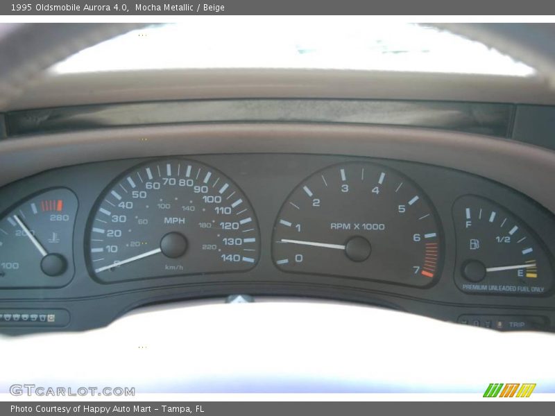 Mocha Metallic / Beige 1995 Oldsmobile Aurora 4.0