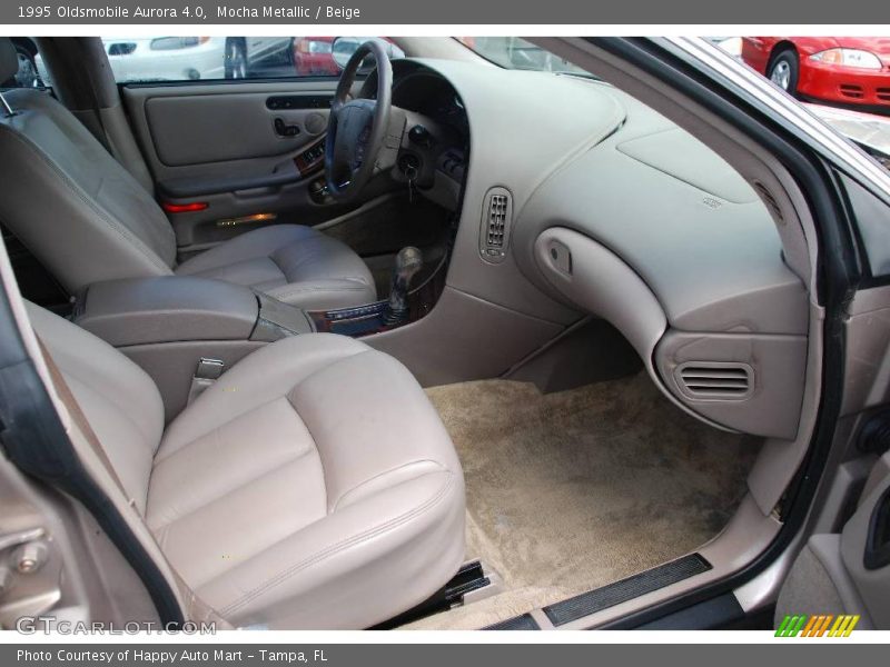 Mocha Metallic / Beige 1995 Oldsmobile Aurora 4.0