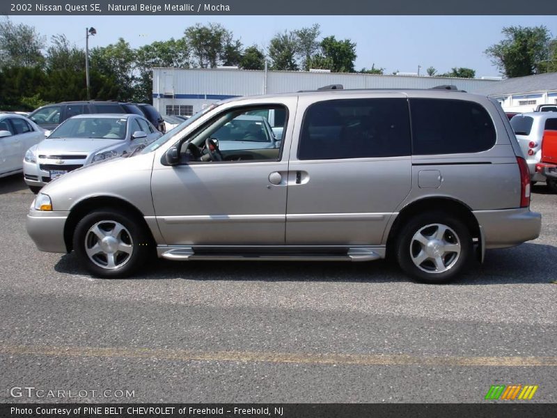 Natural Beige Metallic / Mocha 2002 Nissan Quest SE