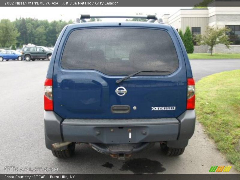 Just Blue Metallic / Gray Celadon 2002 Nissan Xterra XE V6 4x4