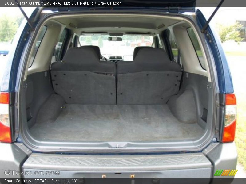 Just Blue Metallic / Gray Celadon 2002 Nissan Xterra XE V6 4x4