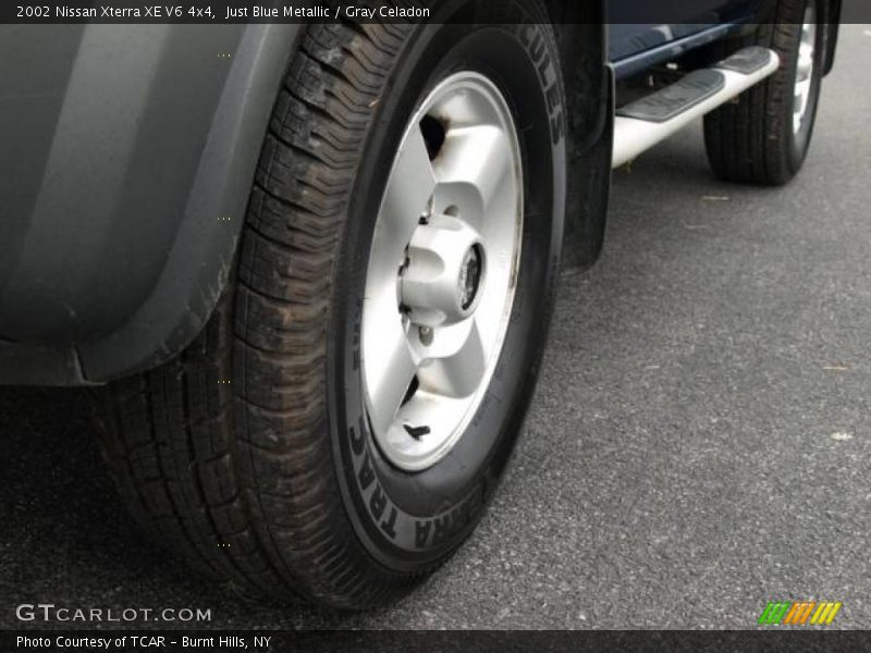 Just Blue Metallic / Gray Celadon 2002 Nissan Xterra XE V6 4x4