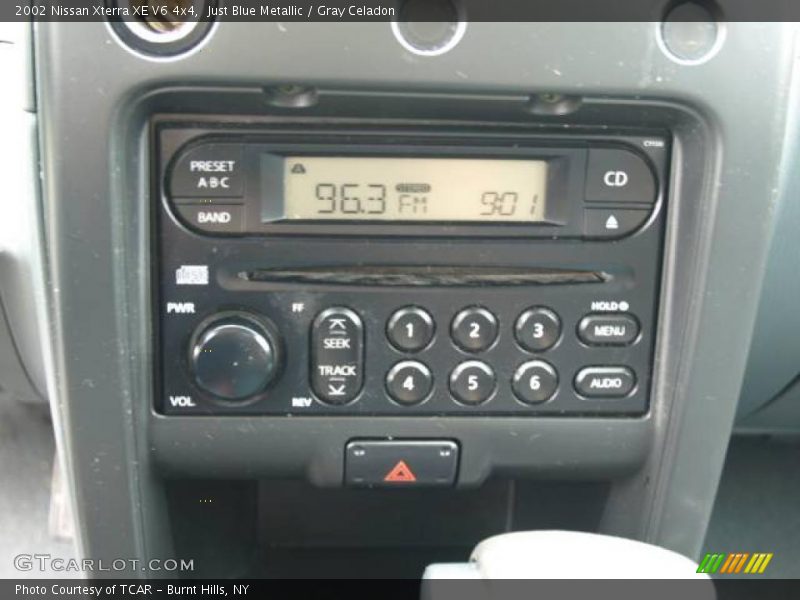 Just Blue Metallic / Gray Celadon 2002 Nissan Xterra XE V6 4x4