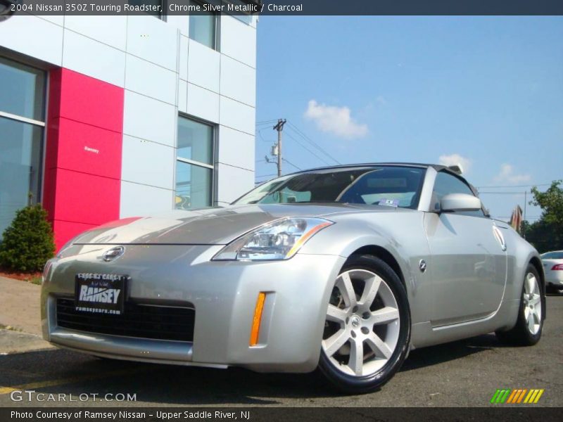 Chrome Silver Metallic / Charcoal 2004 Nissan 350Z Touring Roadster